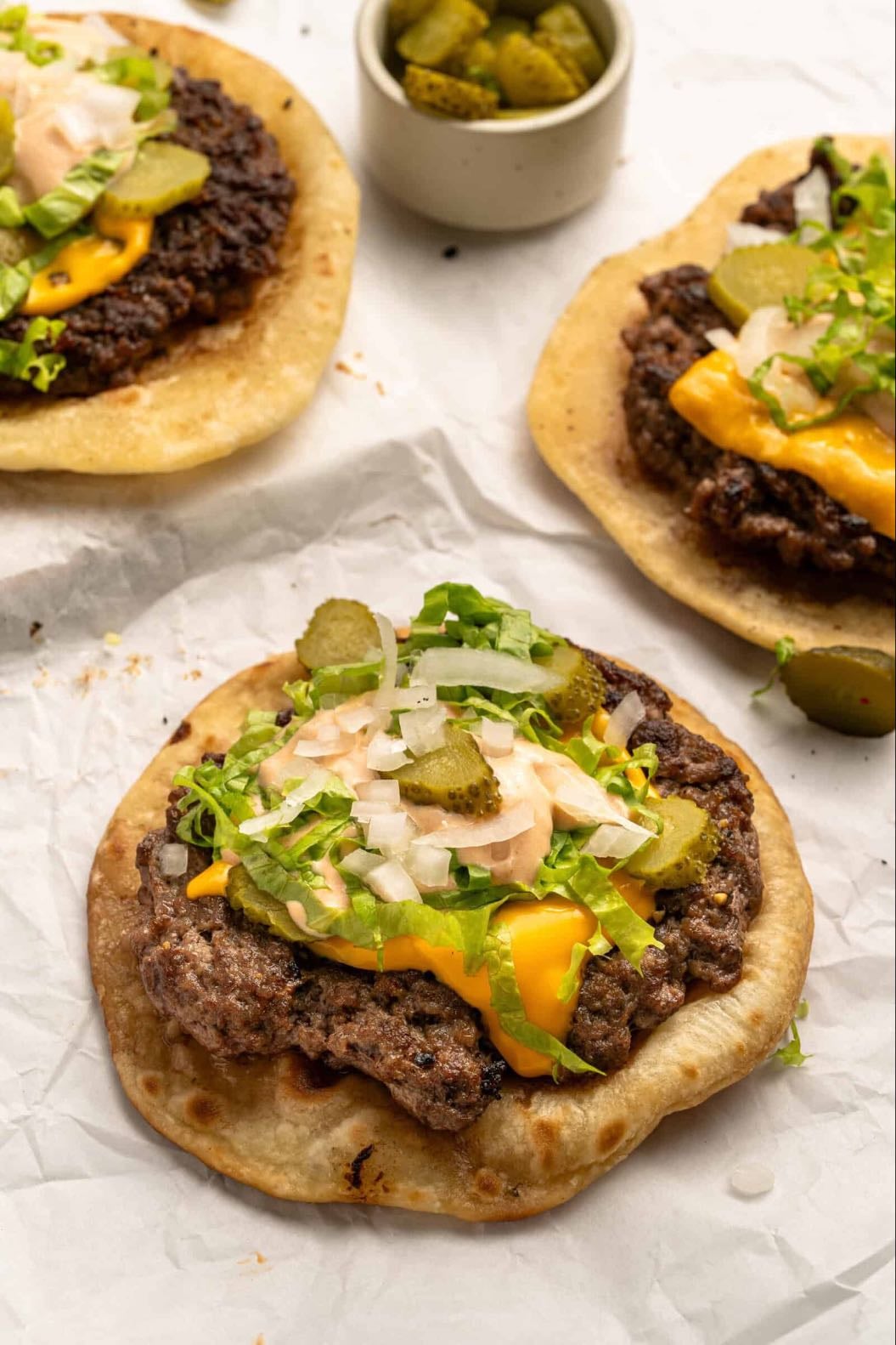 Big Mac smash tacos