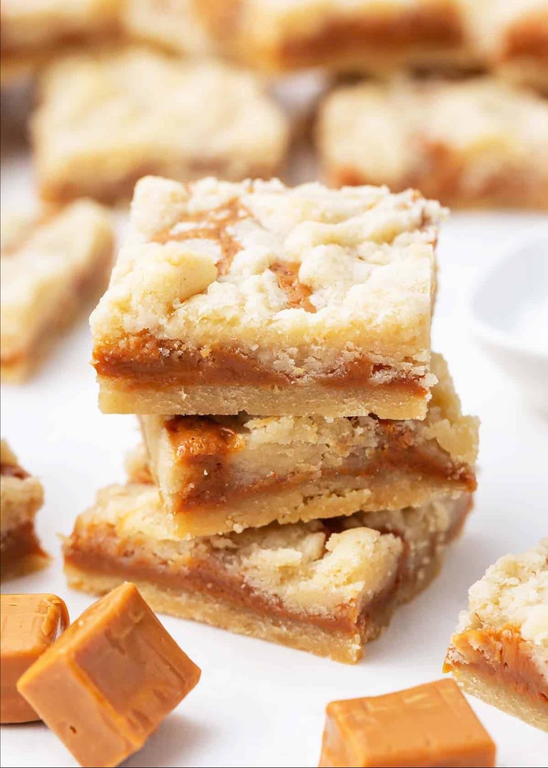 Butter salted caramel bars