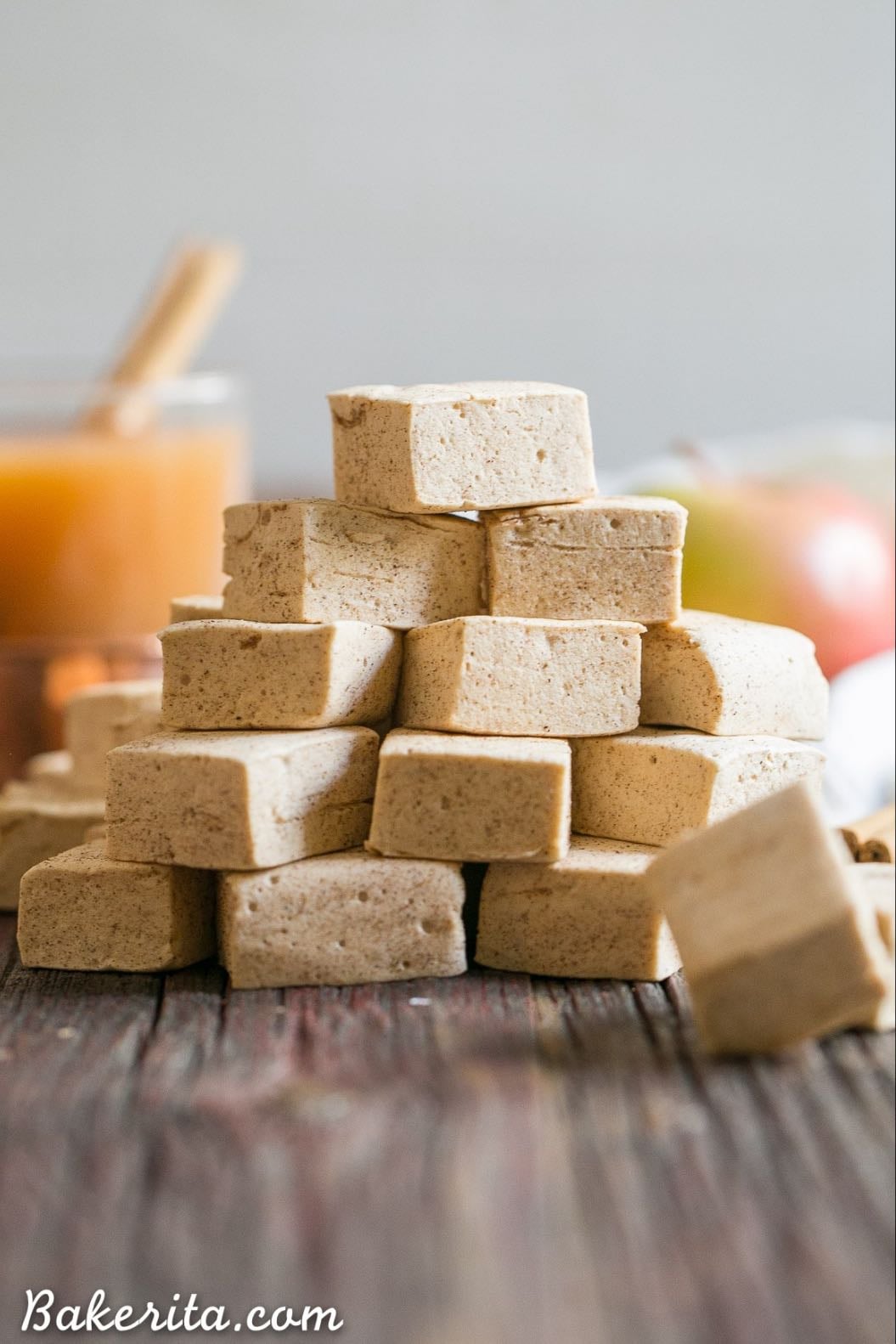 Marshmallow apple