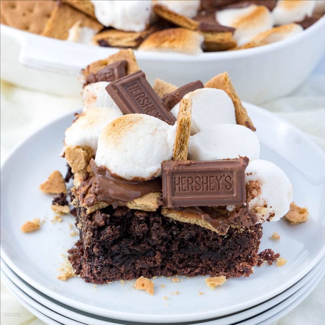 S’mores brownie
