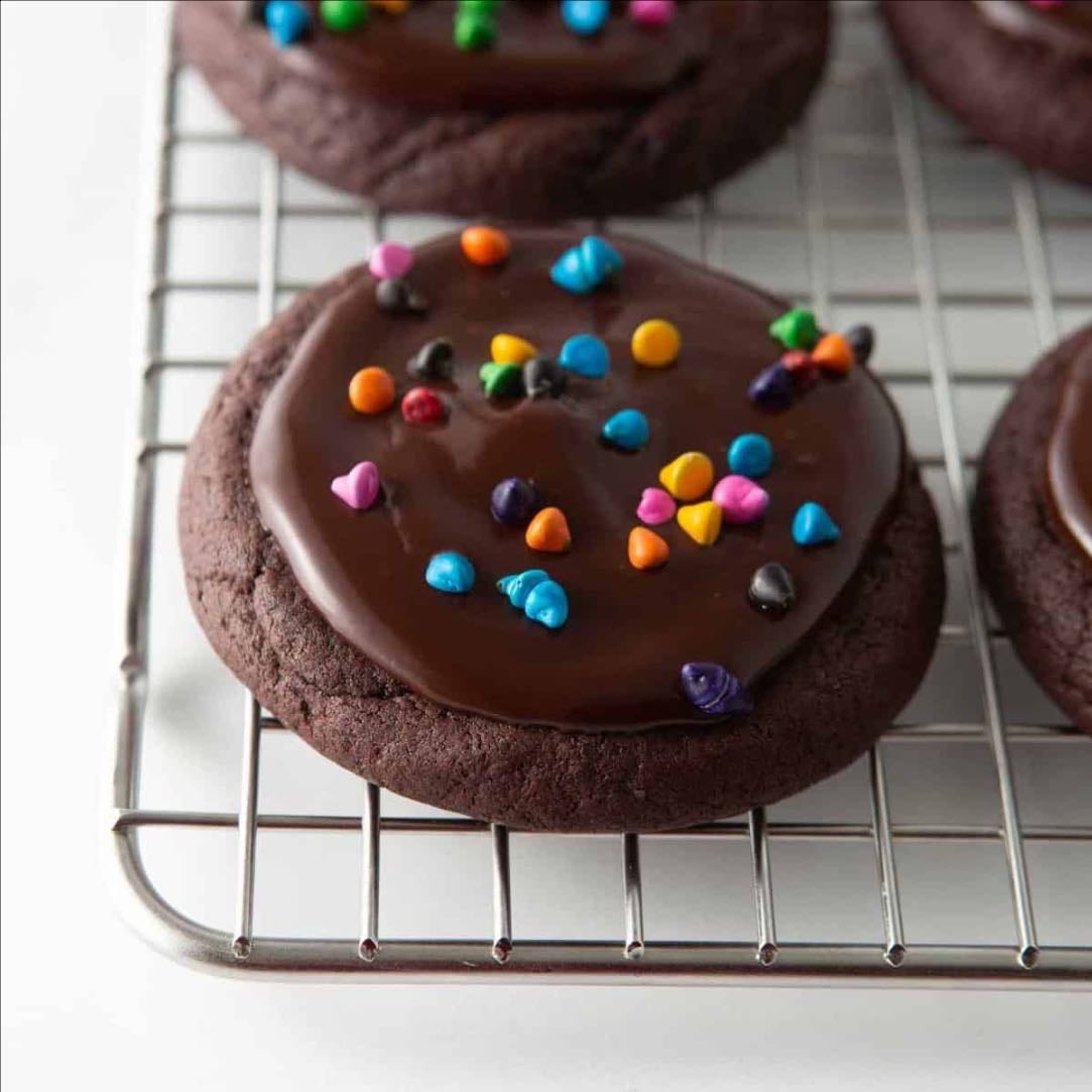 Cosmic brownie cookie
