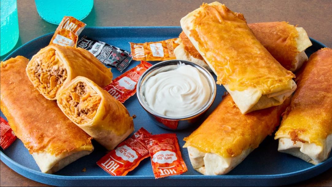 Taco Bell grilled cheese burrito
