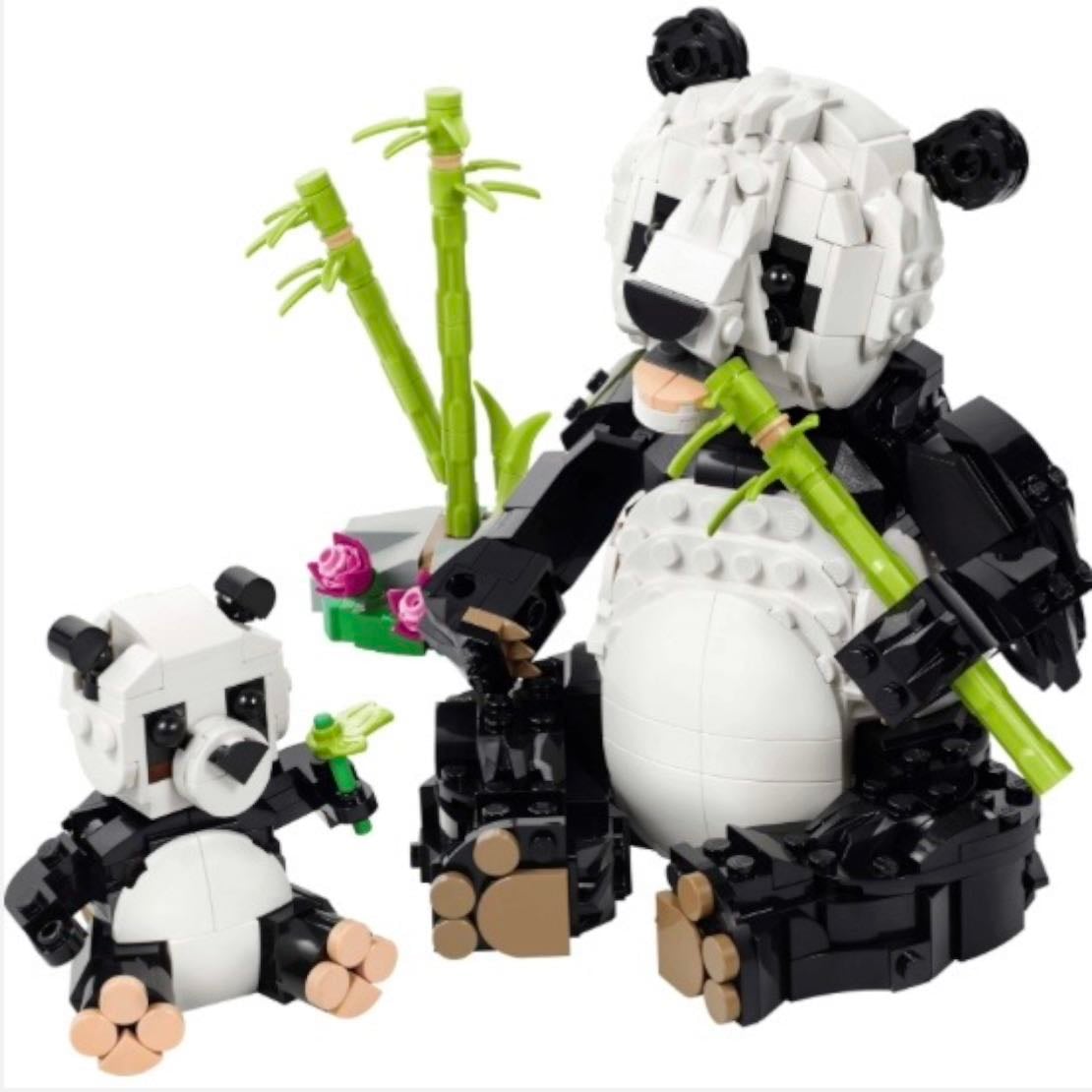 Panda Family Lego
