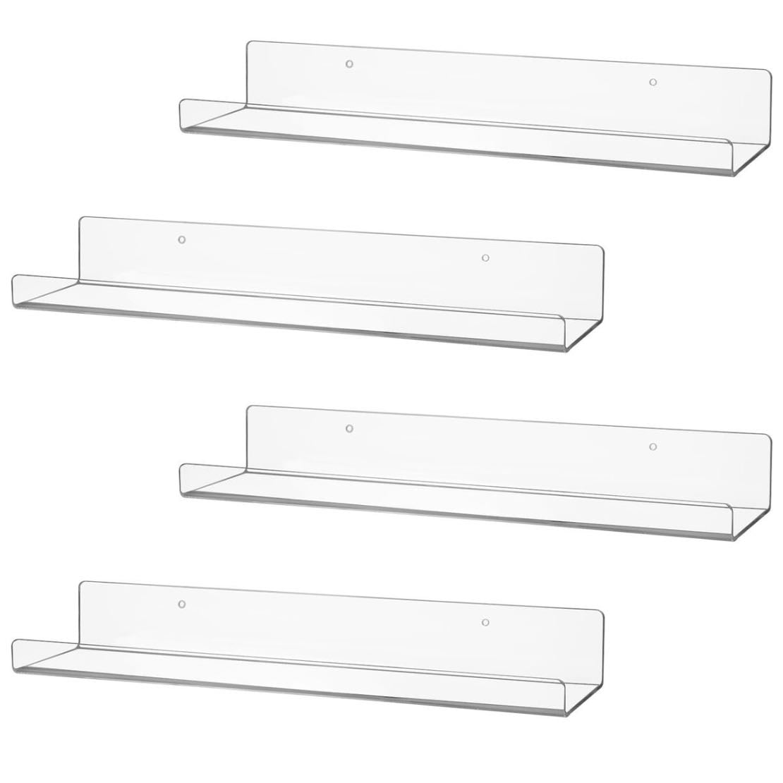 Mini estanterías transparentes - (X3) para poner álbumes o ns
