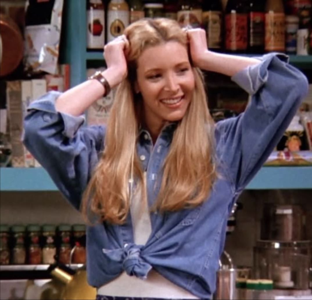 ٠࣪⭑ phoebe buffay ᝰ.ᐟ - — friends 𑣲⋆