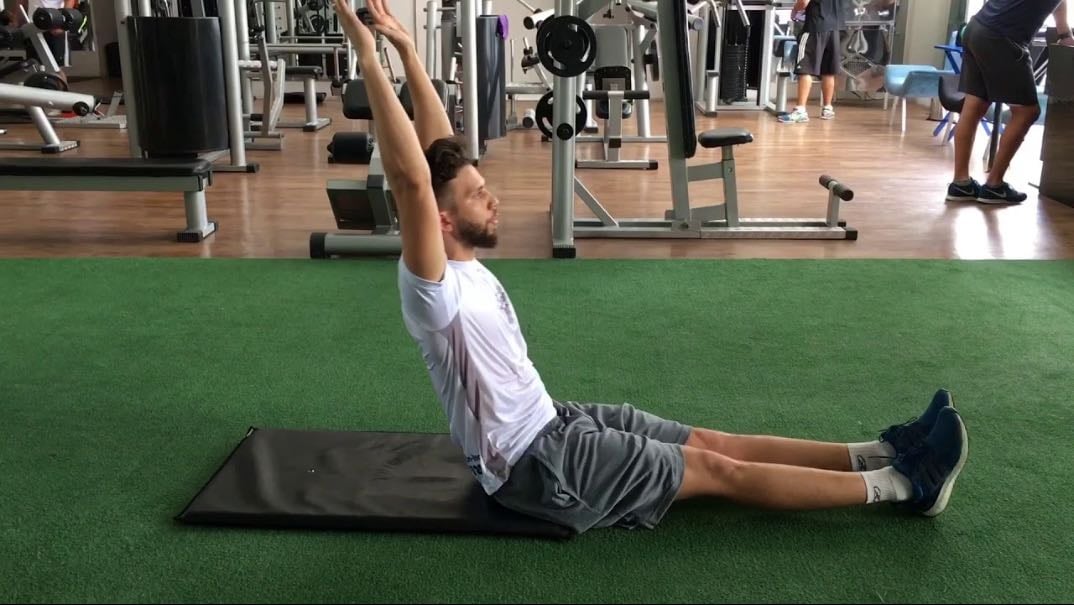 L sit up - 2x12