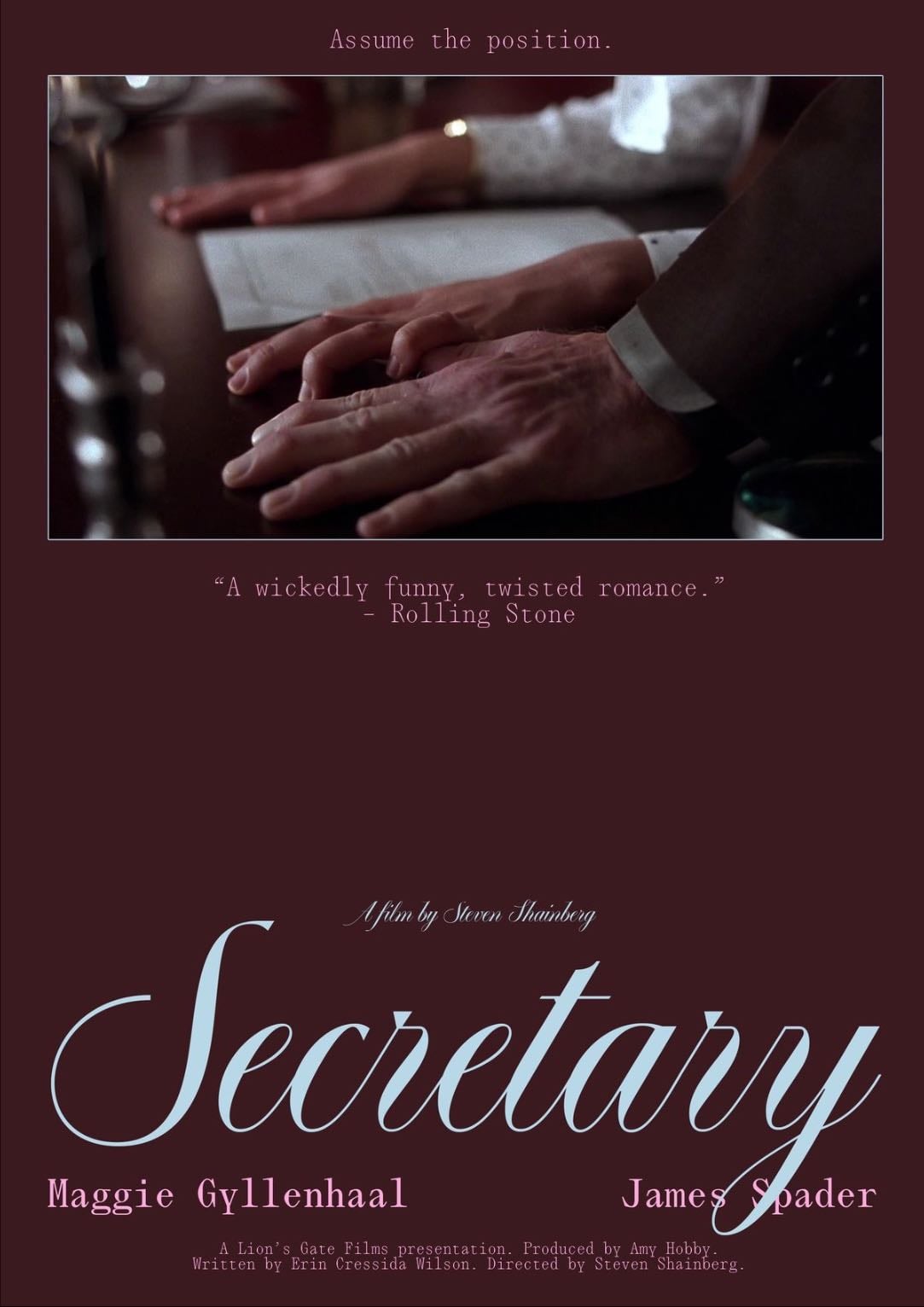 Secretary - Steven Shainberg · 2002