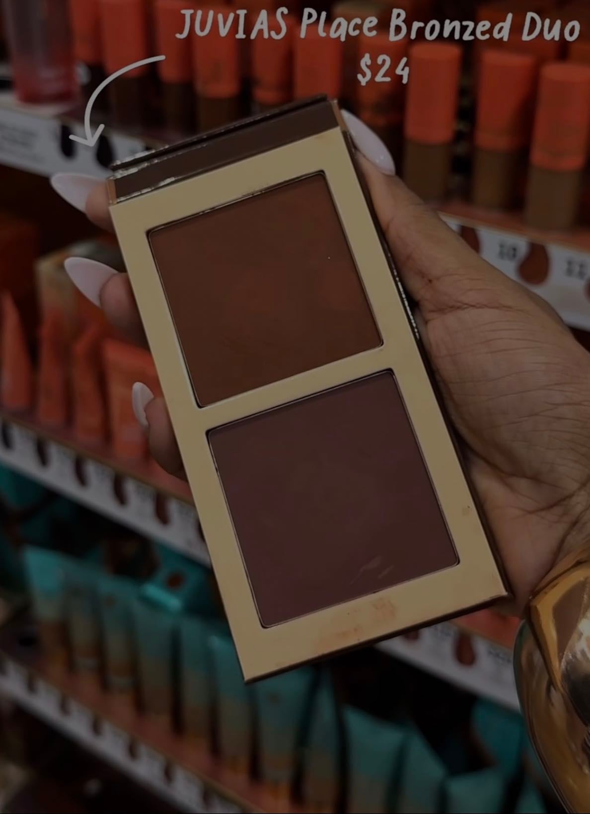 JUVIAS PLACE Bronzed Duo Bronzer - Shade: Tan