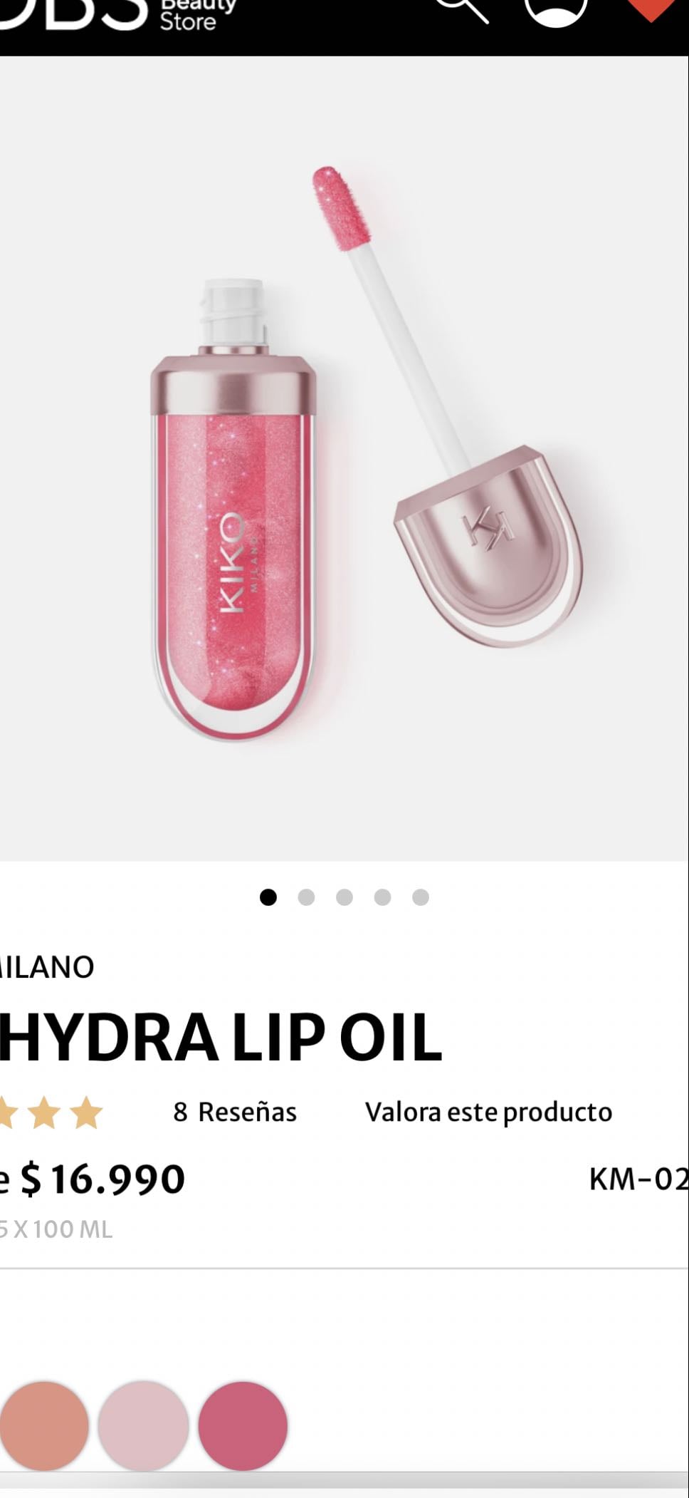 Gloss kiko 04