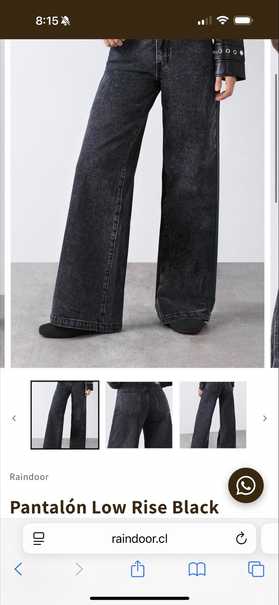 Pantalón Raindoor talla 38