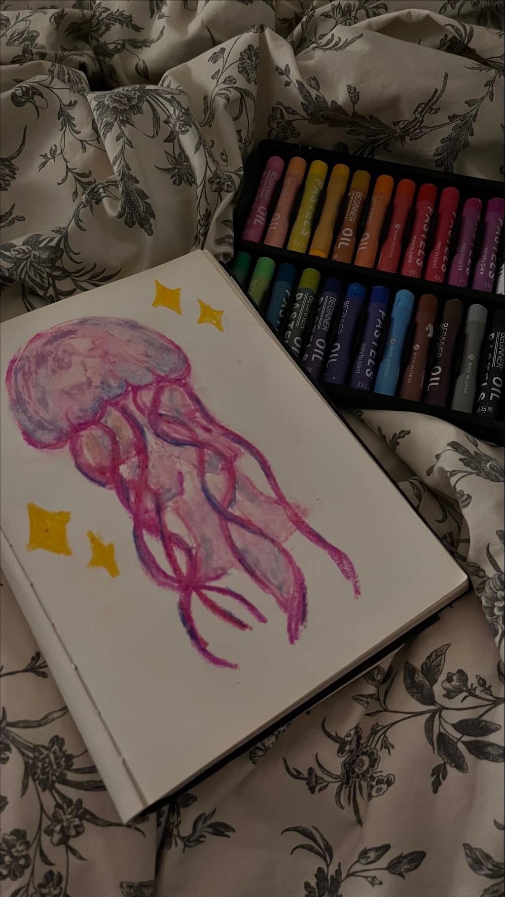 Jellyfish soft pastel - April 10, 2026