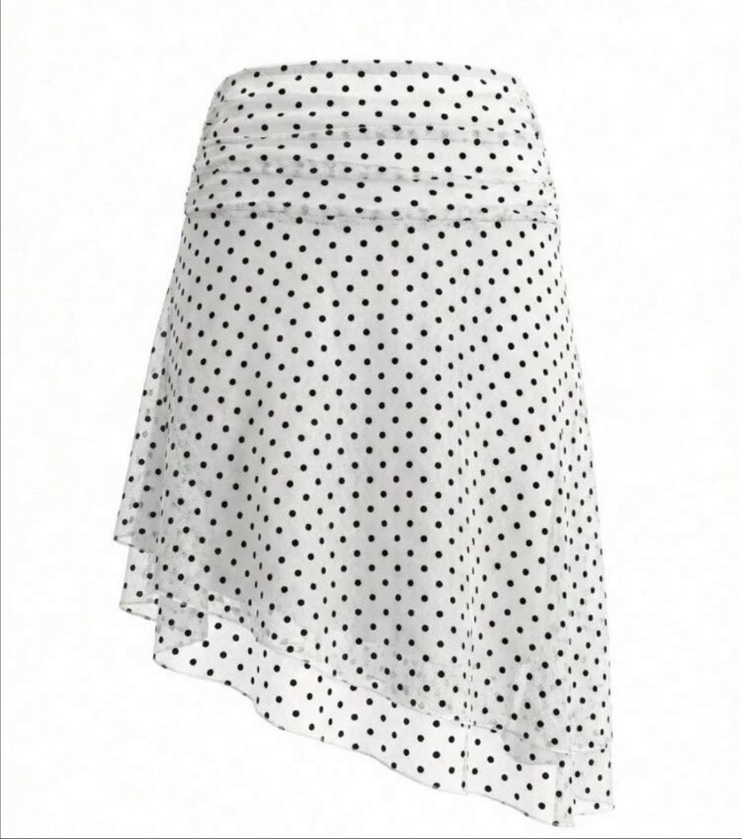 Polka dot midi skirt - 13,48€