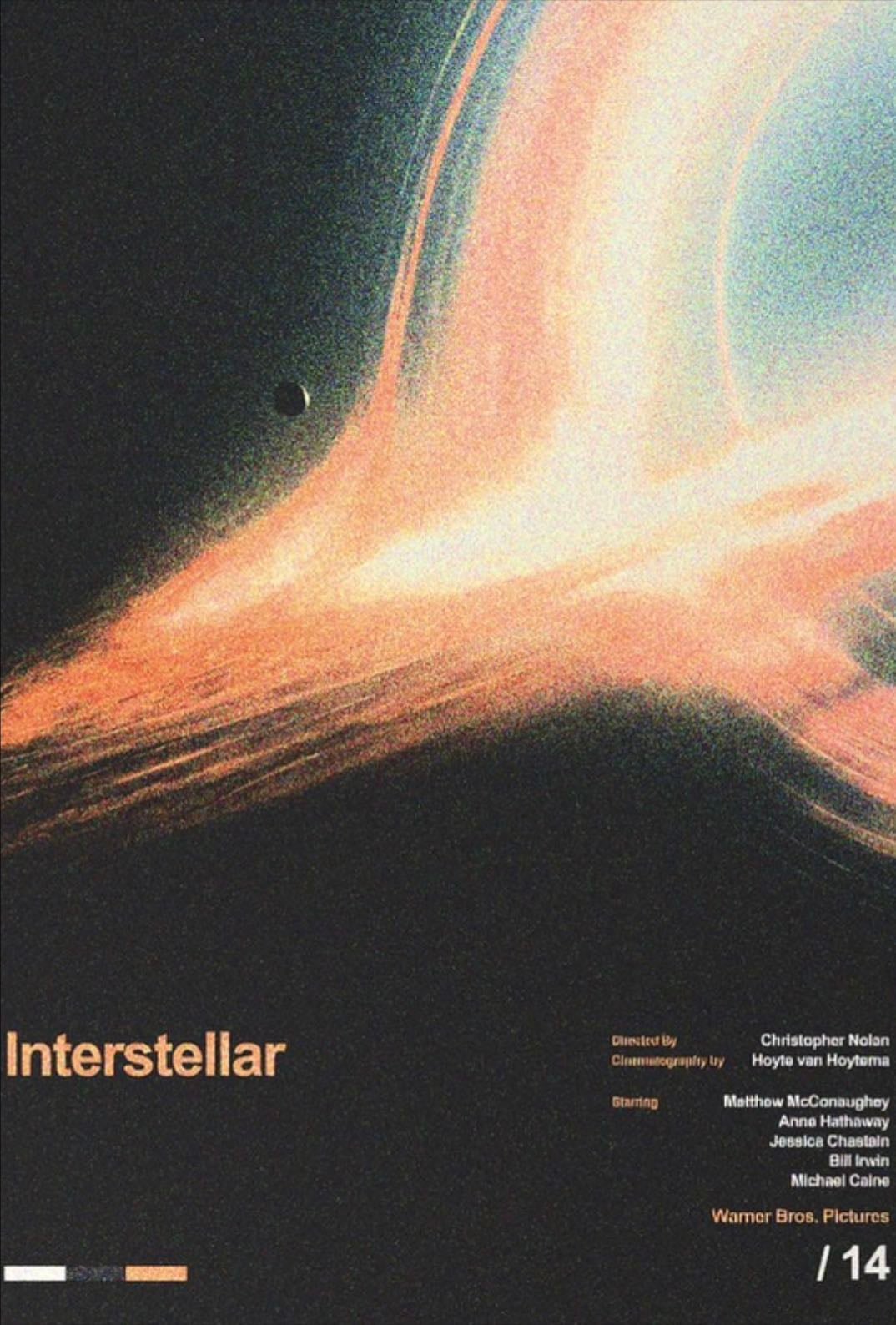 Interstellar - Directed by Christopher Nolan, 2014