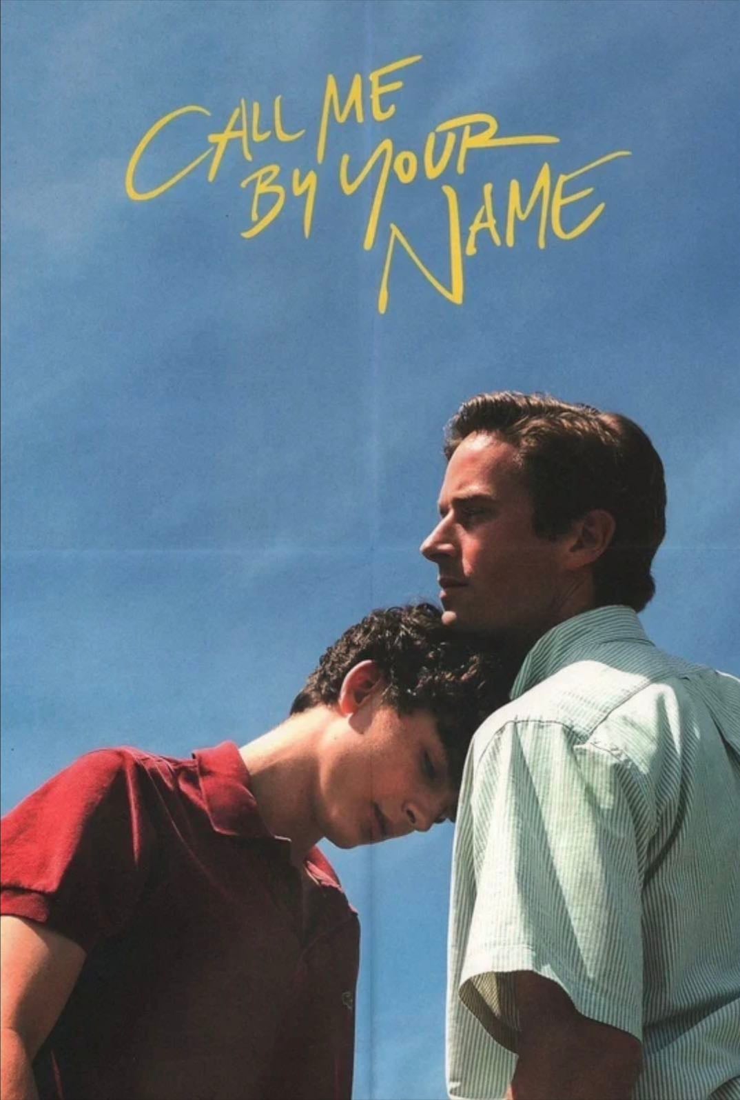 Call Me by Your Name - Directed by Luca Guadagnino, 2017
