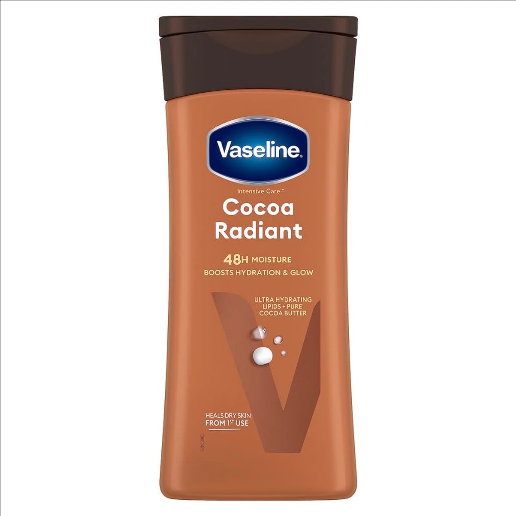 vaseline cocoa radiant body moisturizer