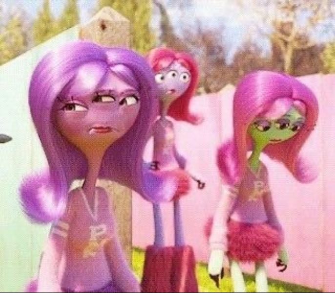 these girls from monsters inc