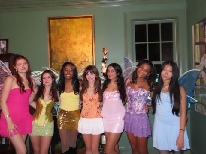 tinkerbell + her friends