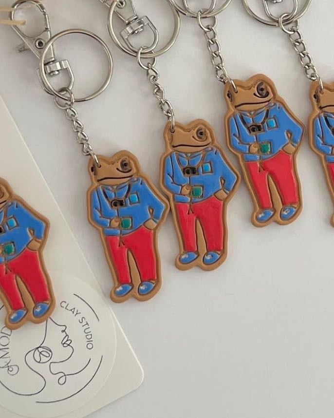 concho keychain