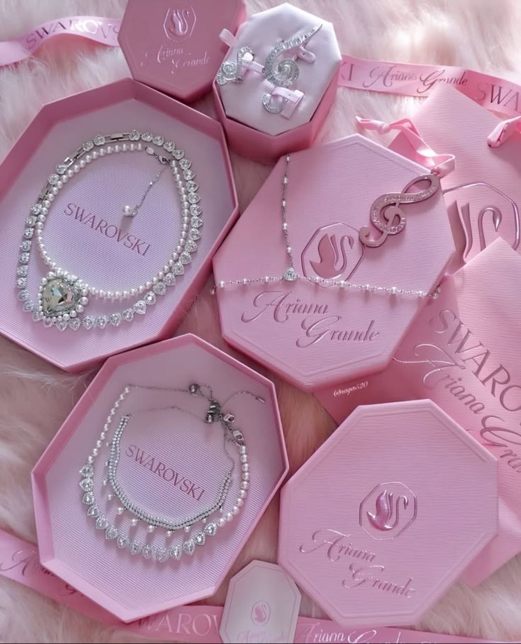 swarovski x ariana grande necklace