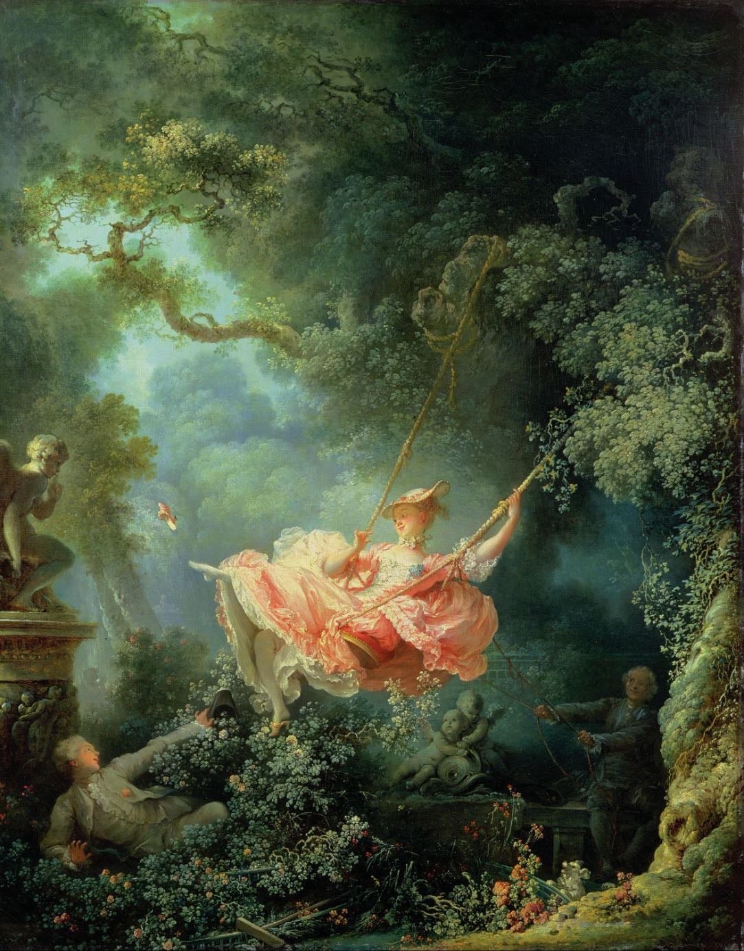 the swing - jean-honoré fragonard - 1767