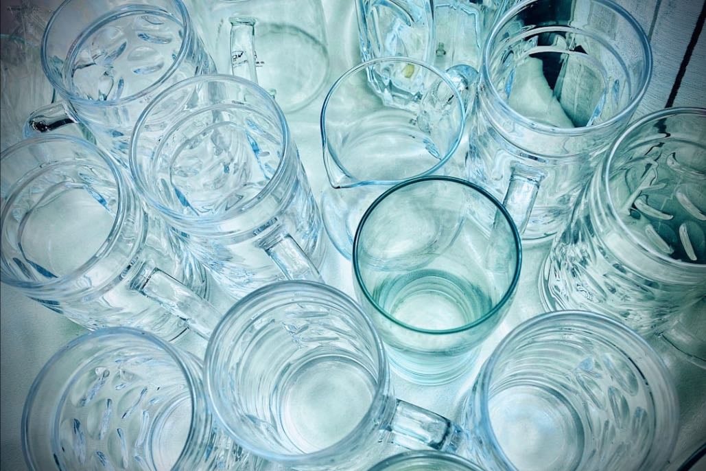 Vasos de vidrio