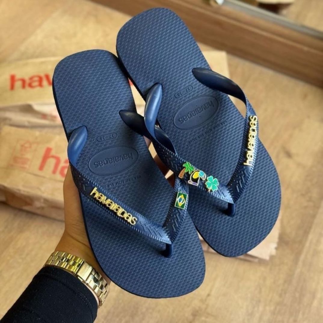 Havaianas azul marinho