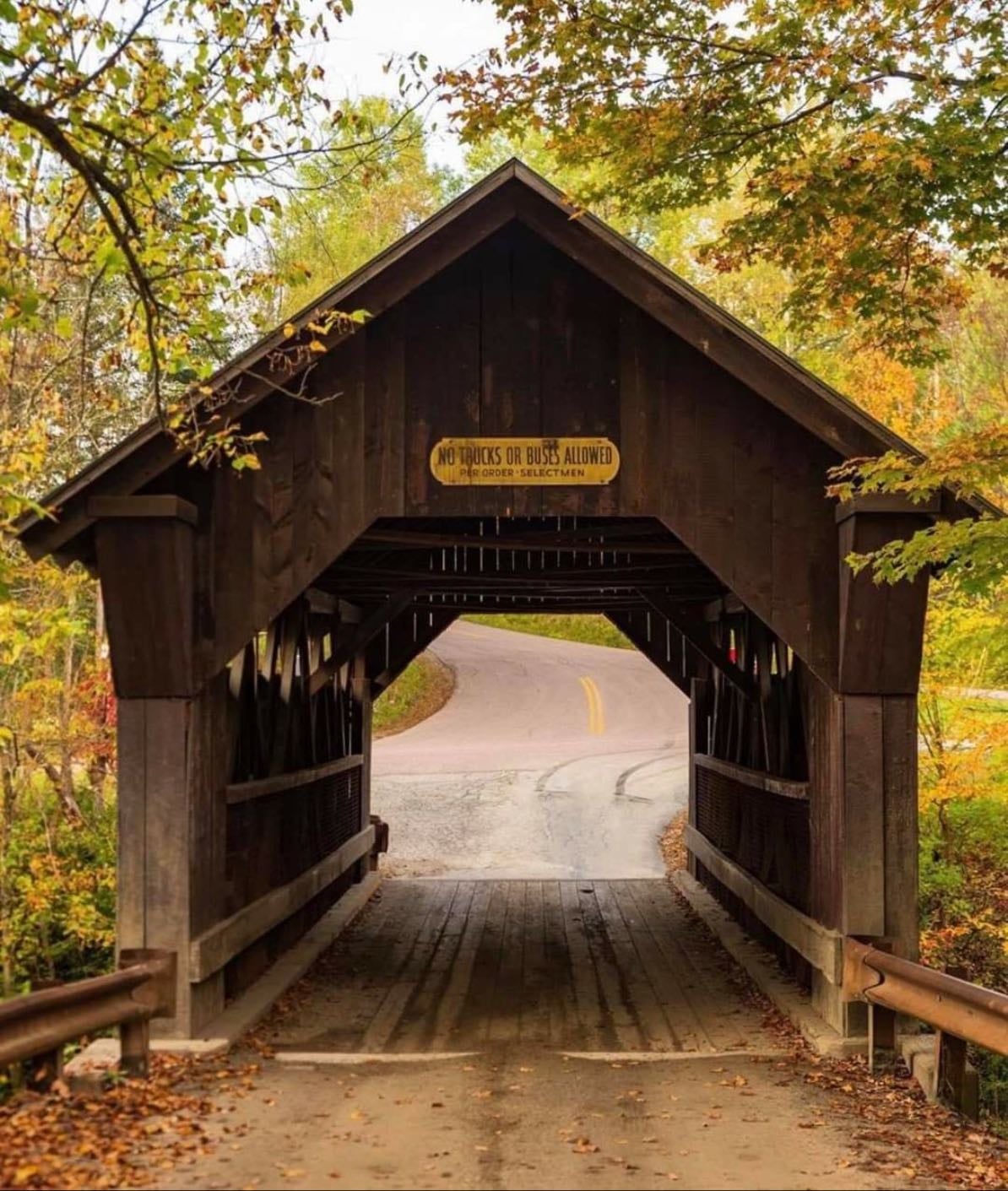Historic Gold Brook Covered Bridge