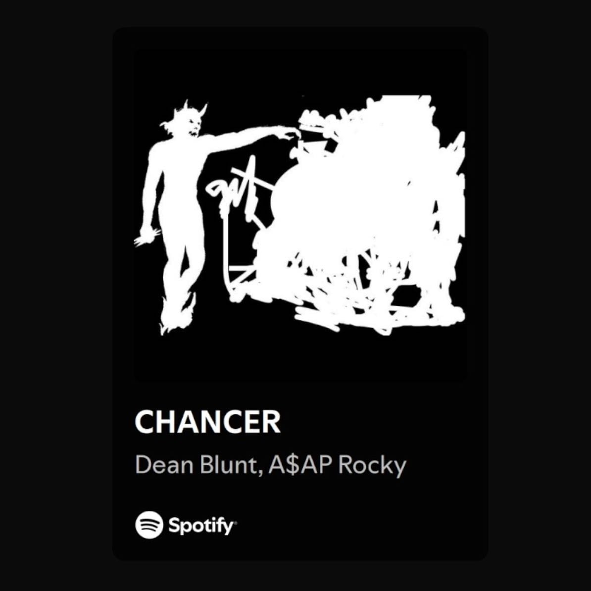 chancer - by dean blunt & asap rocky