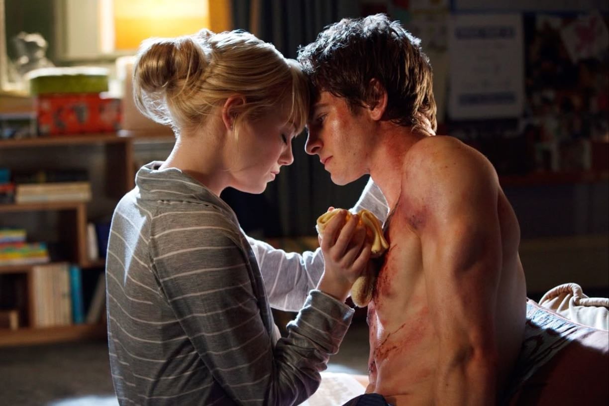 peter & gwen - the amazing spiderman
