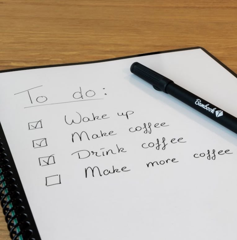 Checklist to do