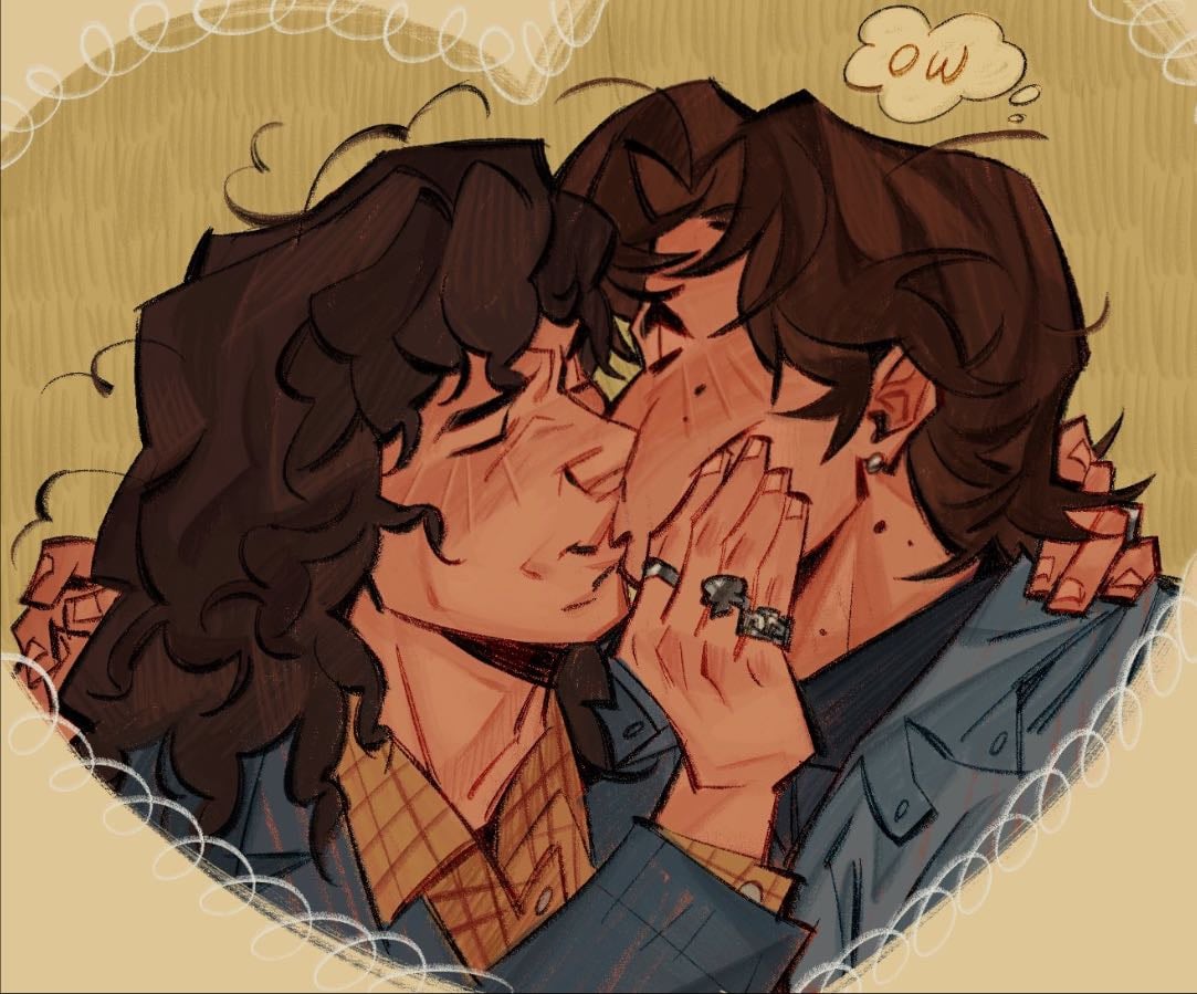 the gladdest thing - There’s something almost poetic in spending another summer kissing Steve Harrington.
In June, 1985, Eddie sets sail on an ocean of flavours.