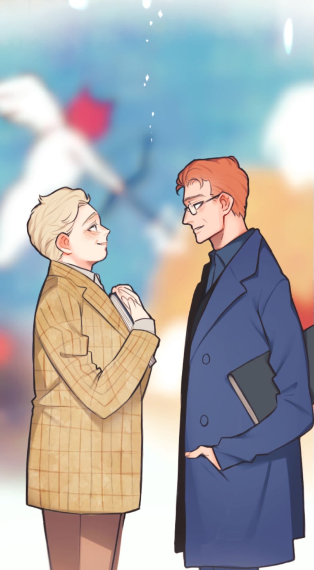 The first day of the rest of their lives - Anthony, an astrophysics professor who recently moved to the area, is getting to know his new neighborhood when he stumbles upon a small bookshop.
Although he hopes to find a book there, he ends up finding much more.