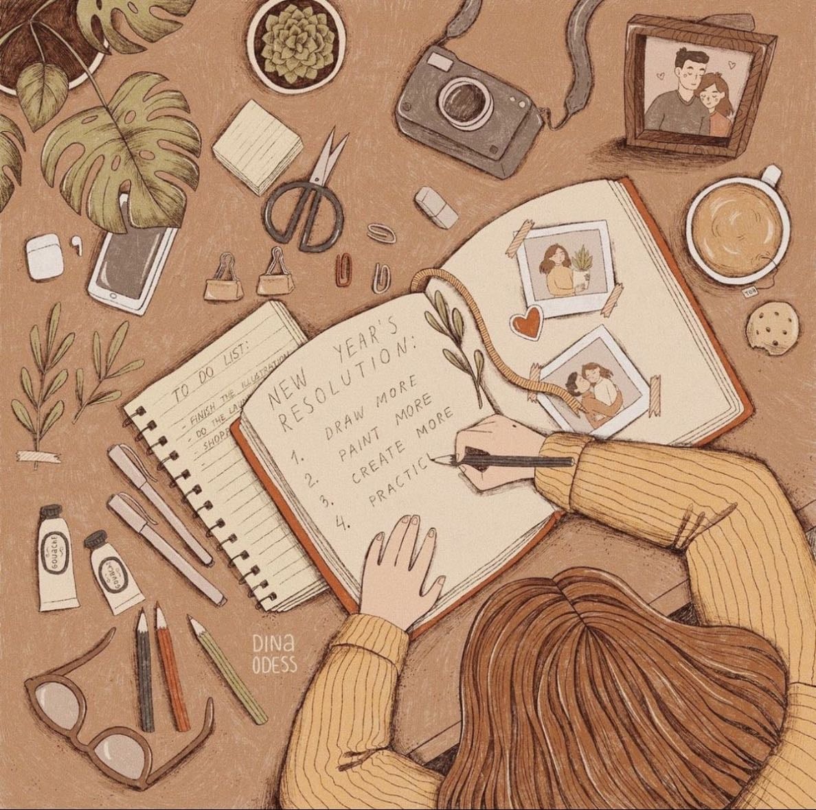 Escribir en mi journal