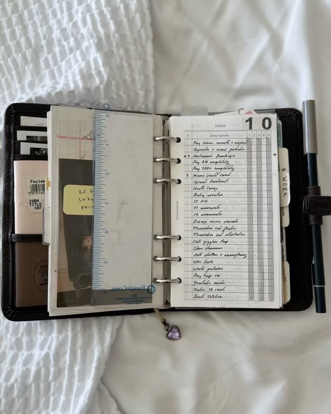 Make a list - On Hypelist or paper