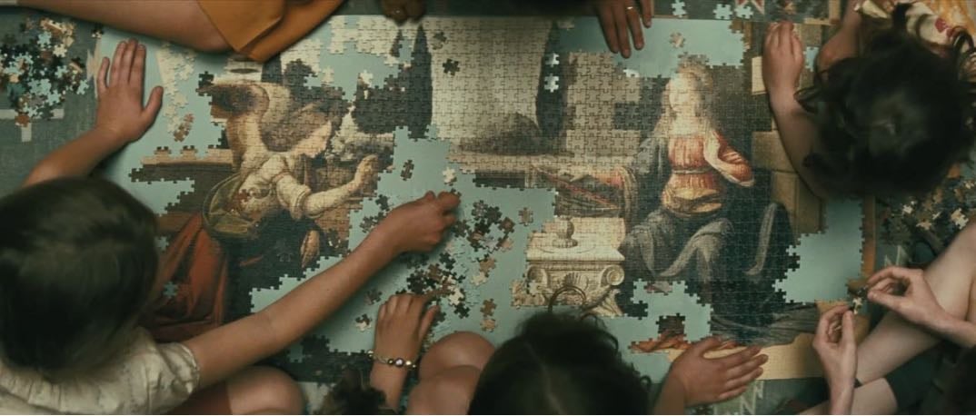 Make a puzzle with friends - Have some people over for a puzzle & tea