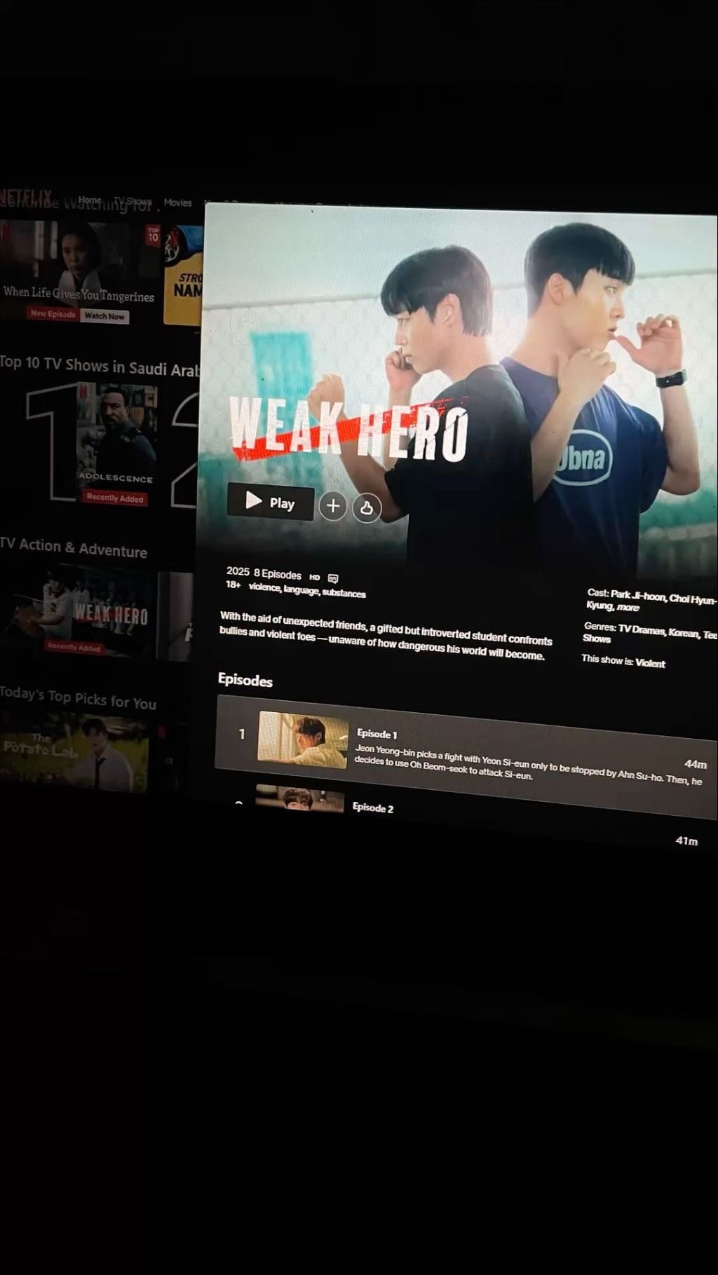rewatch weak hero