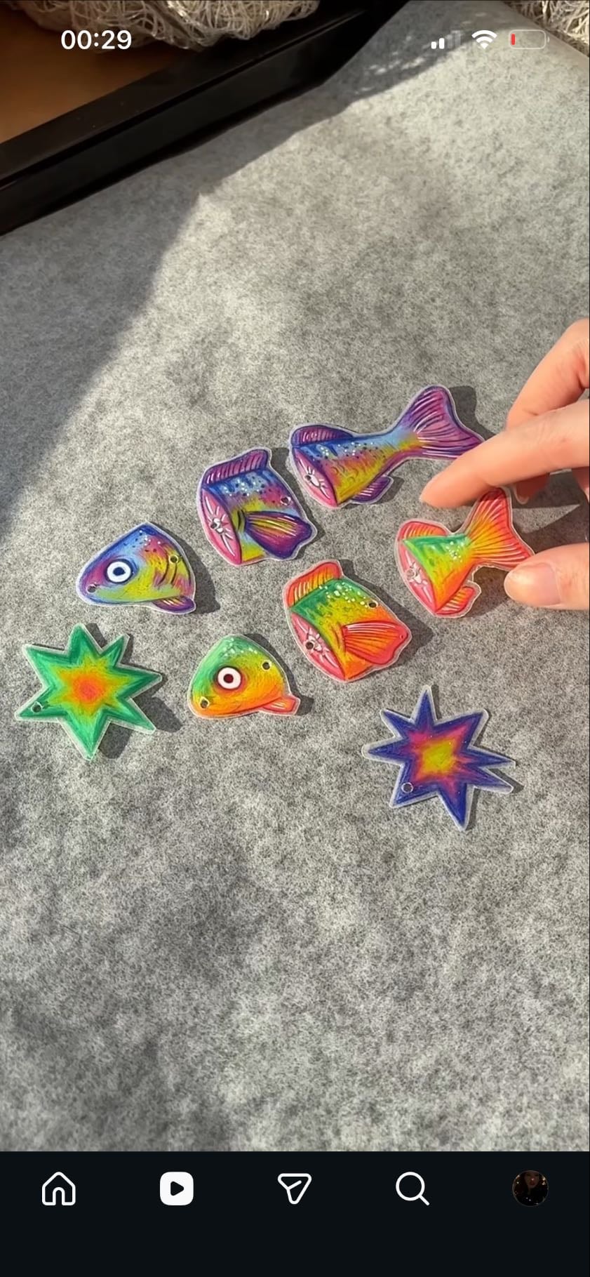 make shrinky dink keychains