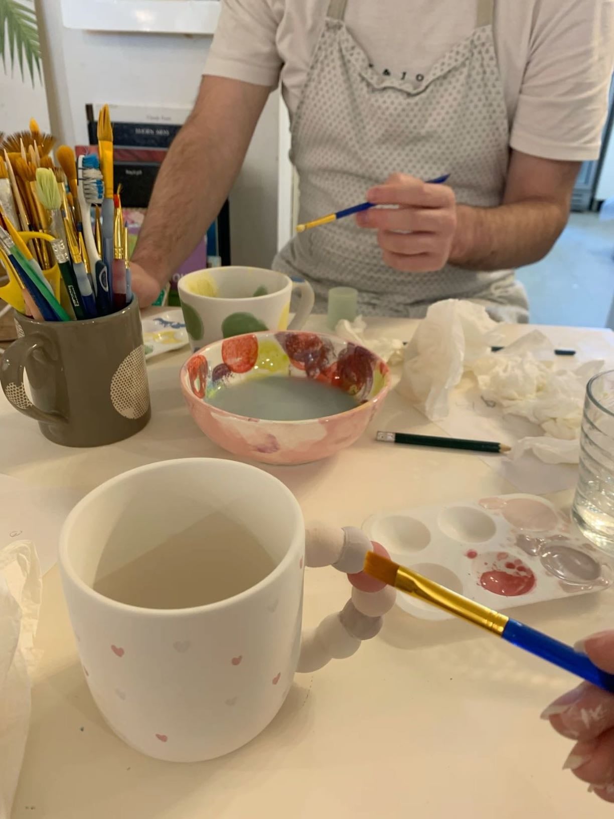 Pottery painting