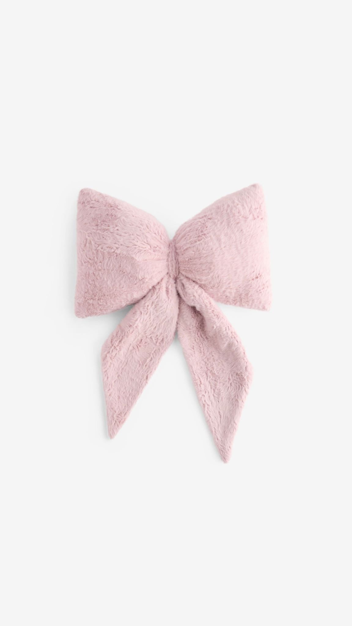 Bow pillow 3 - £16