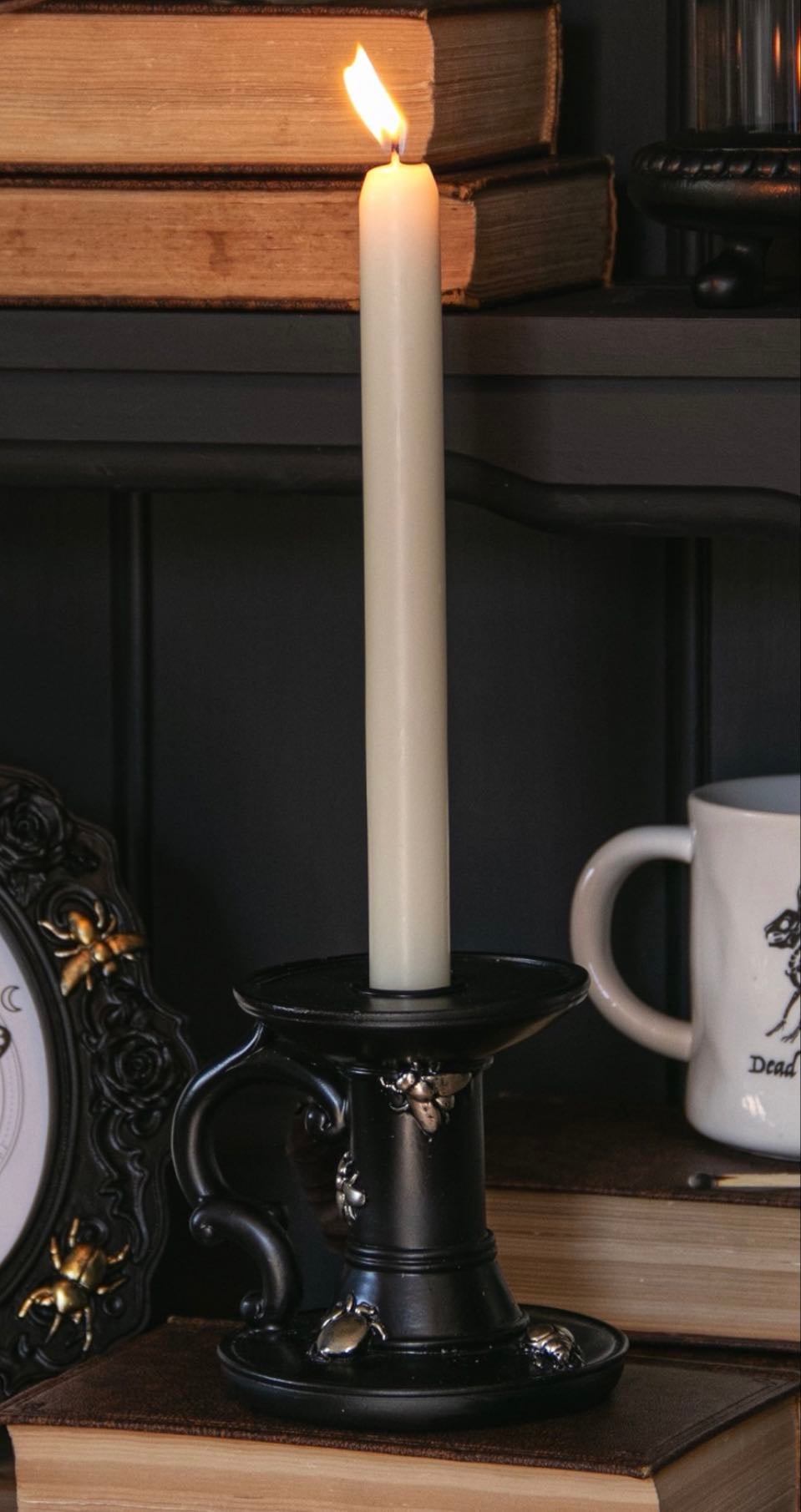 Thalia Bug Vintage Candle Stick Holder - Disturbia