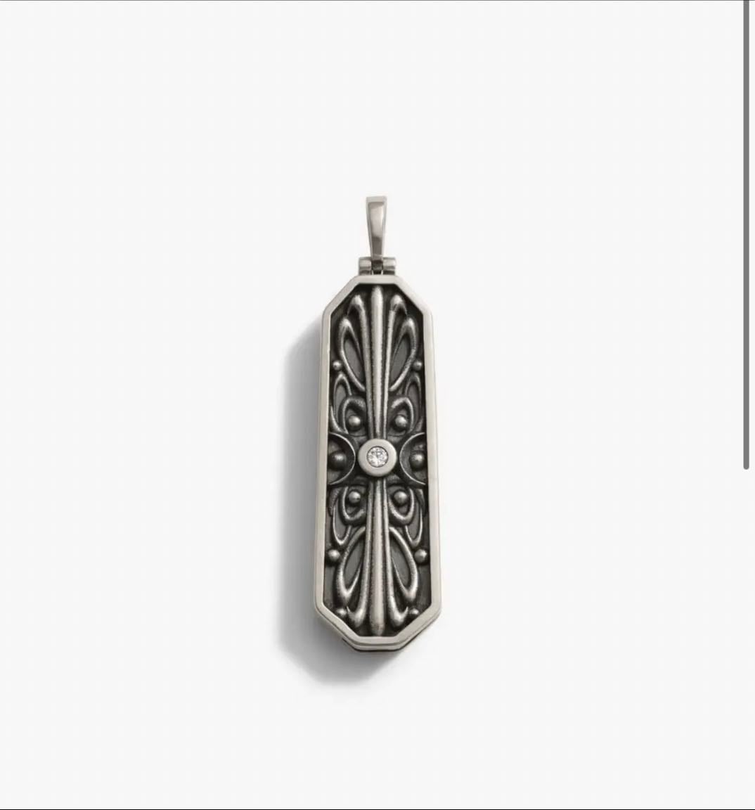 Triple Moon Pocket Knife Pendant - awe inspired