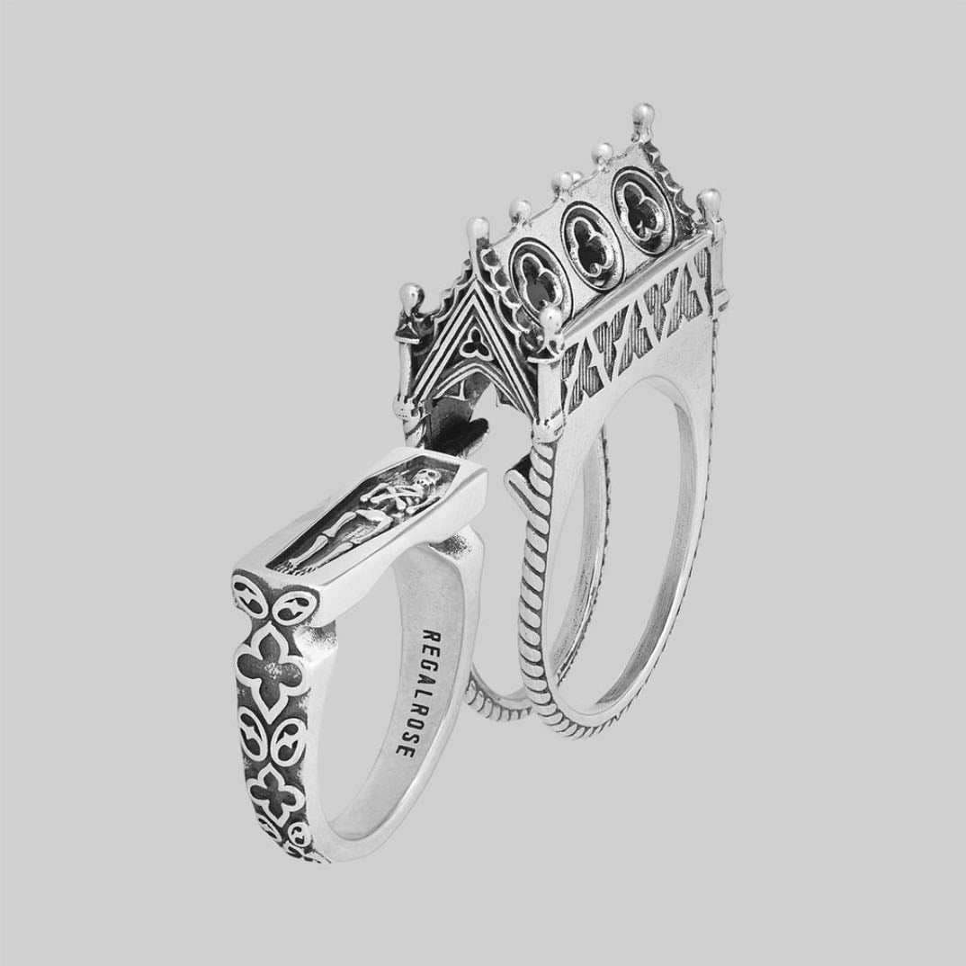 Sacrarium Double Ring - Regal Rose
