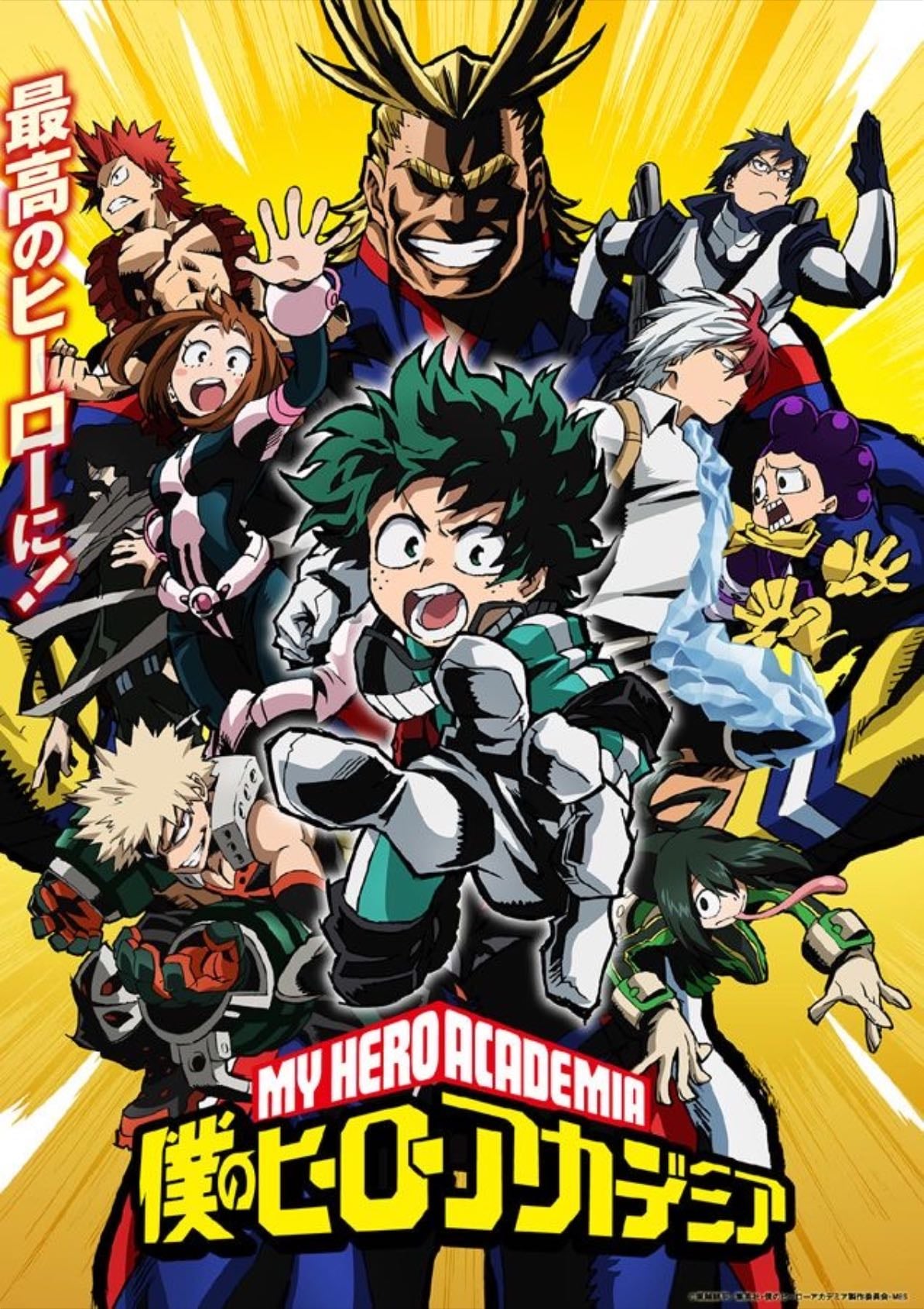 My Hero Academia - Acción/ Autodescubrimiento
8 Temporadas
Netflix/ Crunchyroll