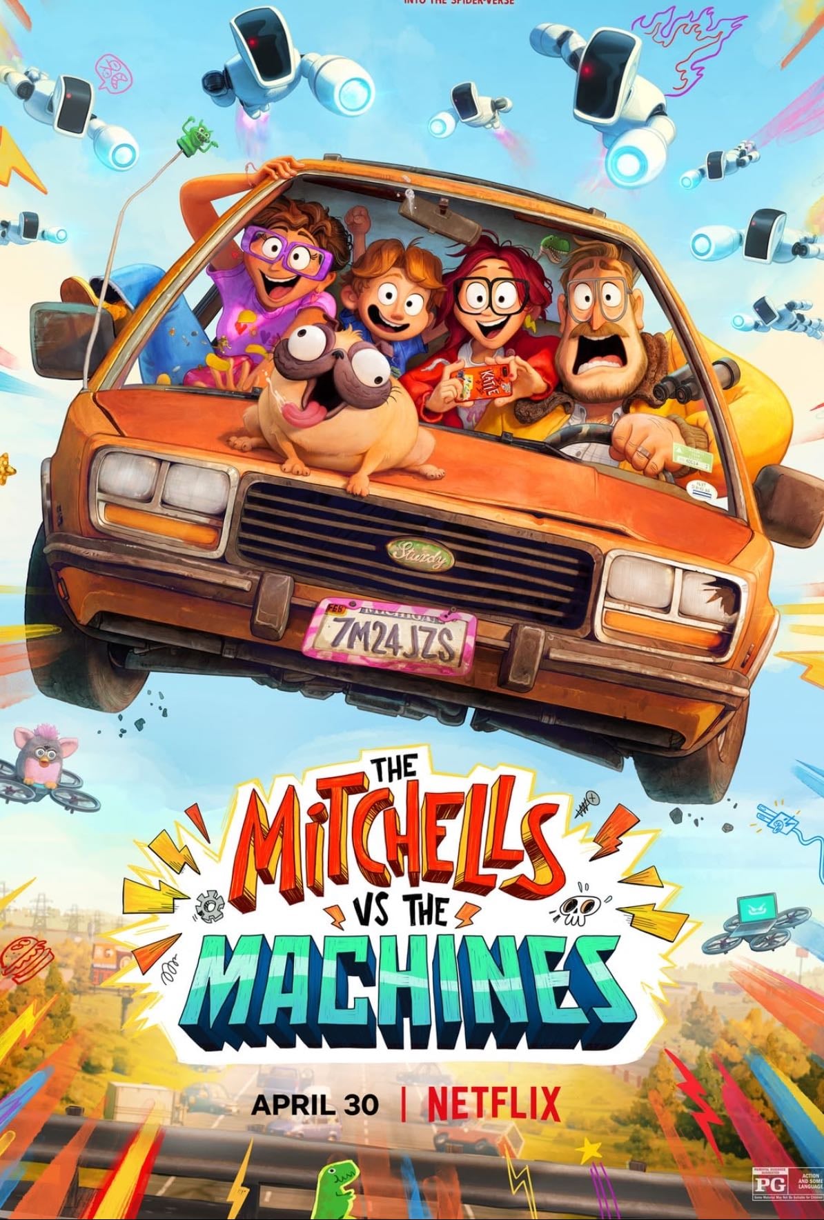 La familia Mitchell VS Las Máquinas - Comedia/ Aventura
1h 54min
Netflix