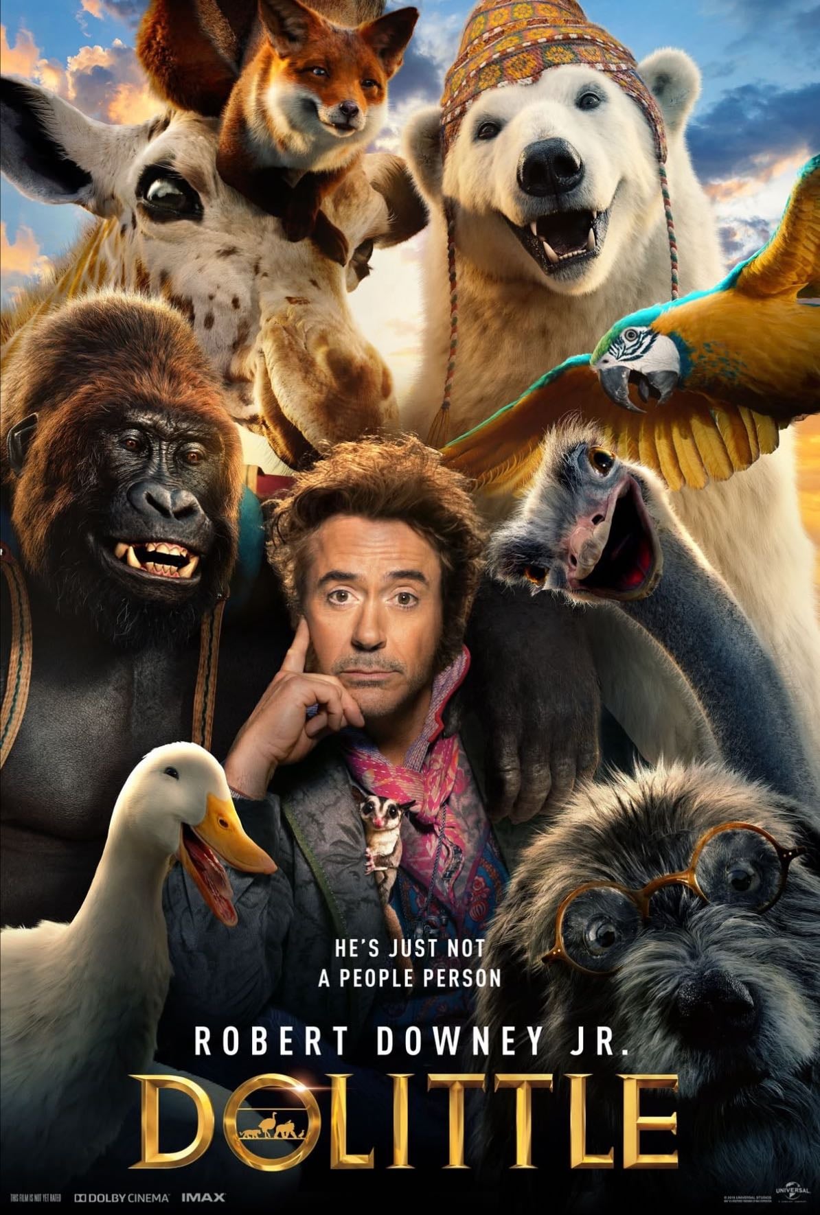 Dolittle - Aventura/ Magia
1h 41min
Apple TV
