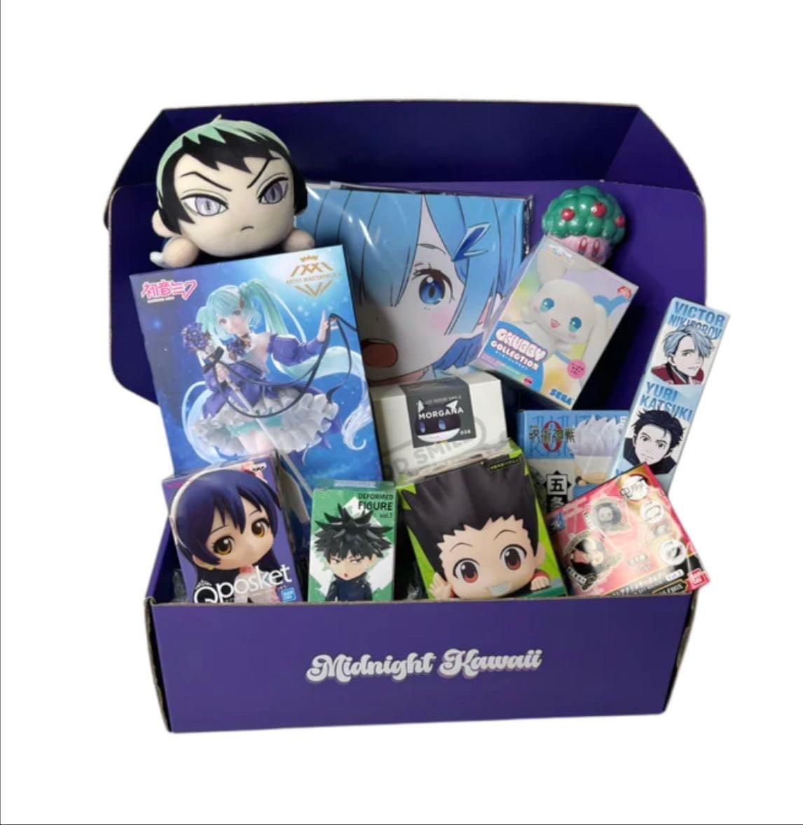 Midnight Kawaii Mystery Box - Chiikawa, MHA & Sanrio