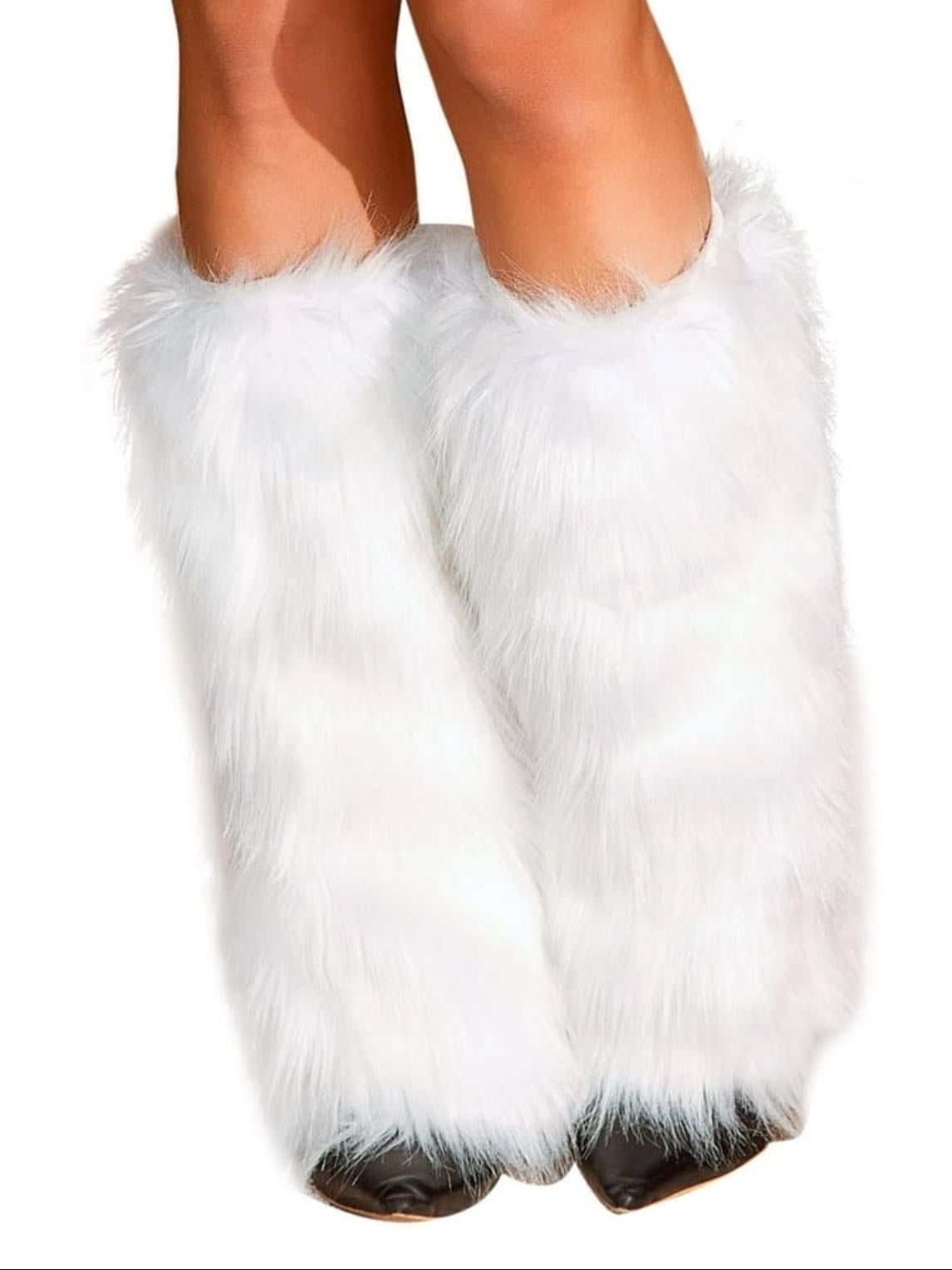 Fluffy Leg Warmers