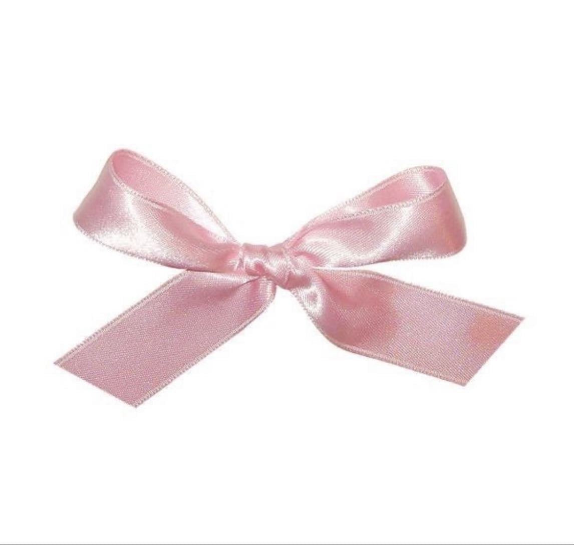 Pink Stick On Bows