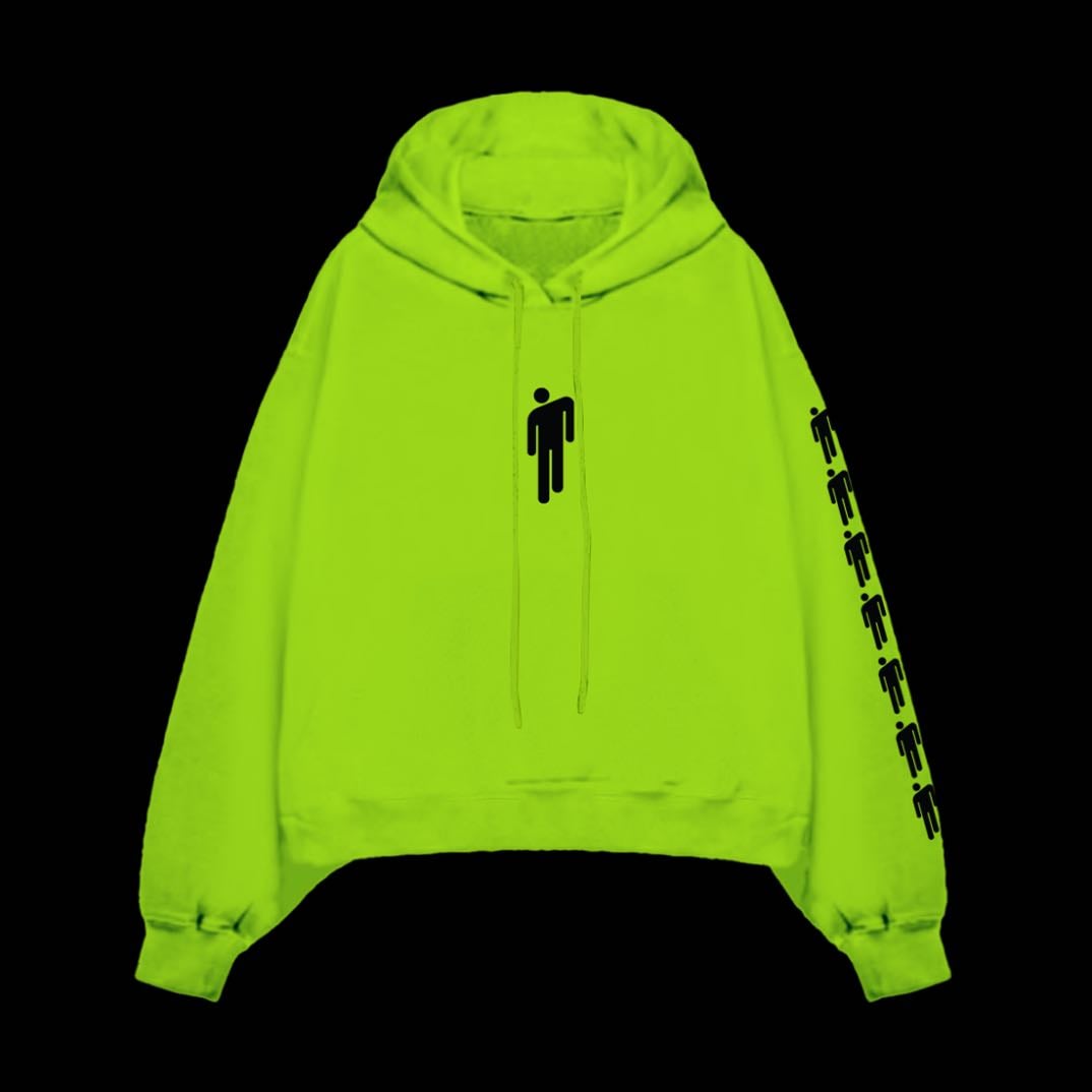 Repeat Blohsh green hoodie