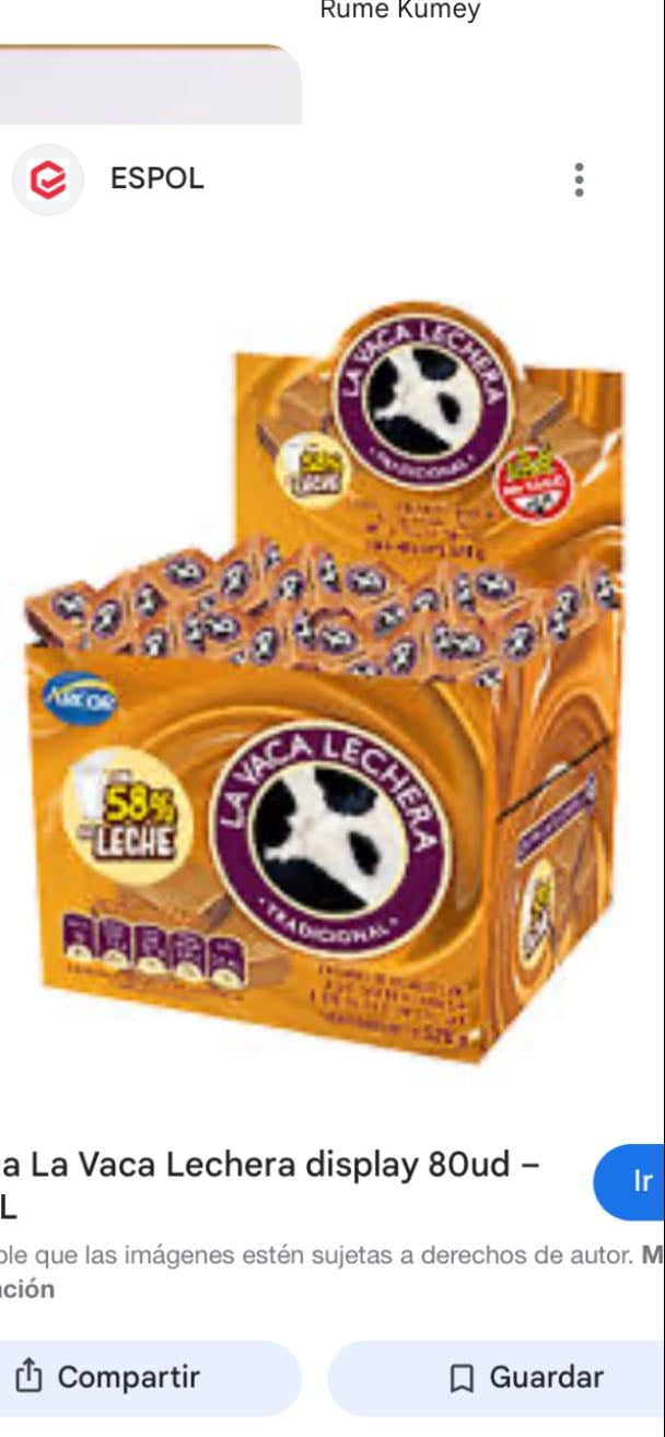 Caluga vaca lechera